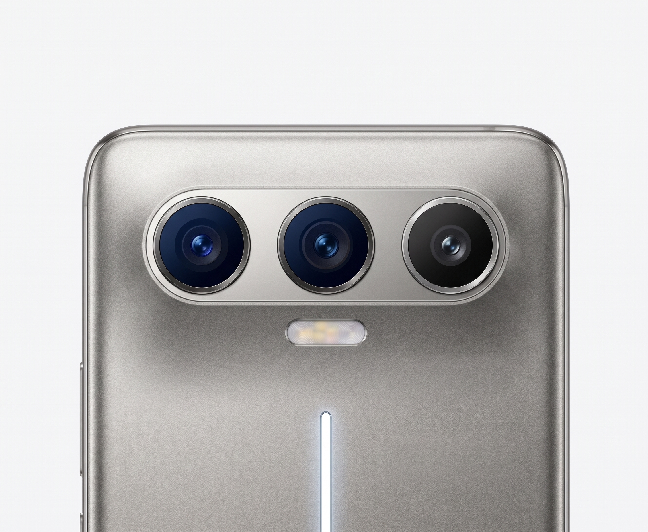 Angled perspective of Saber triple camera system